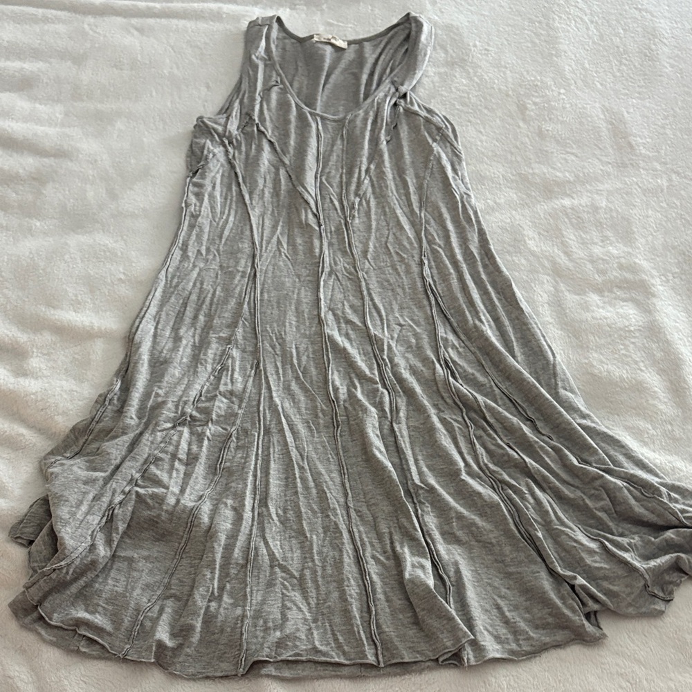 Mystree Gray Sleeveless Dress